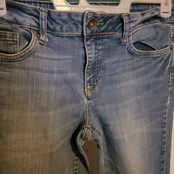 Tommy Hilfiger Classic Boot Womens Blue Jeans Size 6S Mid Rise - Picture 3 of 6